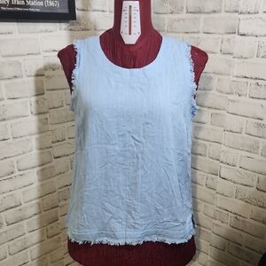 Umgee Blue SZ L Tank Top
